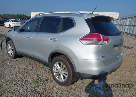 2016 Nissan Rogue Sv из США, поврежденный, VIN KNMAT2MT8GP666732